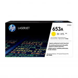 HP 653A Yellow Original LaserJet Toner Cartridge