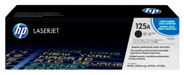HP 125A Black Original LaserJet Toner Cartridge
