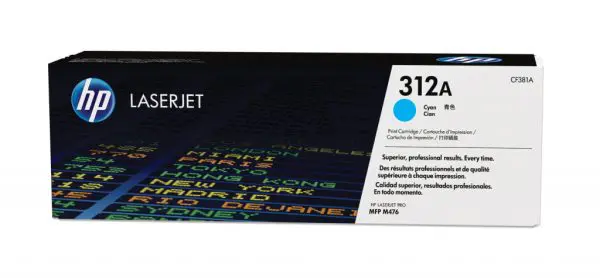 HP 312A Cyan Original LaserJet Toner Cartridge