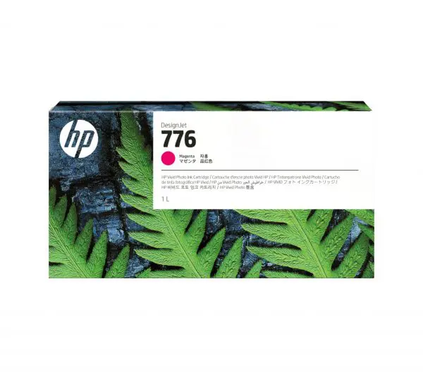 HP 776 1-liter Magenta Ink Cartridge