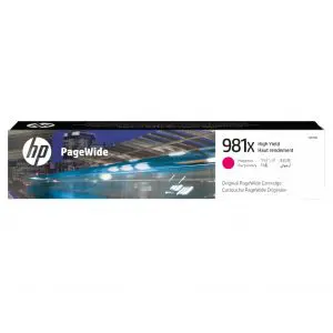 HP 981X High Yield Magenta Original PageWide Cartridge