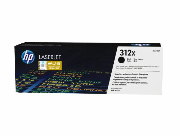HP 312X High Yield Black Original LaserJet Toner Cartridge
