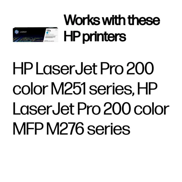 HP 131A Cyan Original LaserJet Toner Cartridge - Image 2