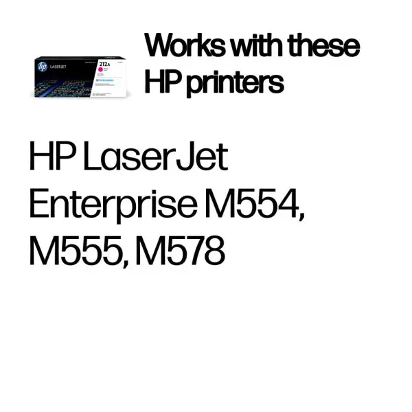 HP 212A Magenta Original LaserJet Toner Cartridge - Image 2