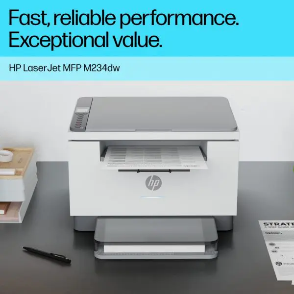 HP LaserJet M234dw Wireless Multifunction Black and white Printer, Copier, Scanner; Duplex - Image 16