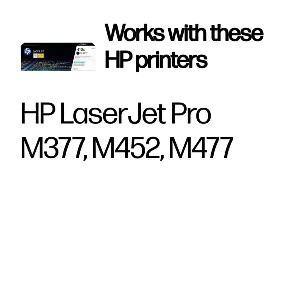 HP 410X High Yield Black Original LaserJet Toner Cartridge - Image 3