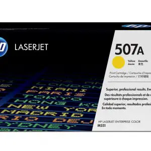 HP 507A Yellow Original LaserJet Toner Cartridge