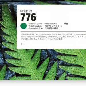 HP 776 1-liter Chromatic Green Ink Cartridge