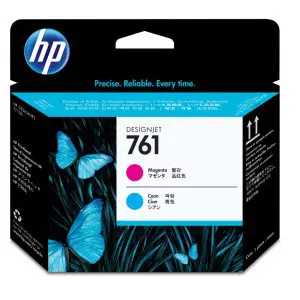 HP 761 Magenta/Cyan DesignJet Printhead