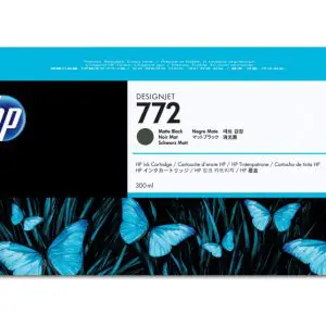 HP 772 300-ml Matte Black DesignJet Ink Cartridge