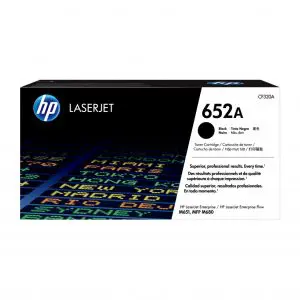HP 652A Black Original LaserJet Toner Cartridge