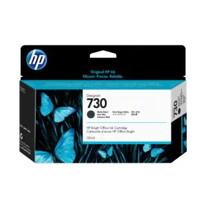 HP 730 130-ml Matte Black DesignJet Ink Cartridge