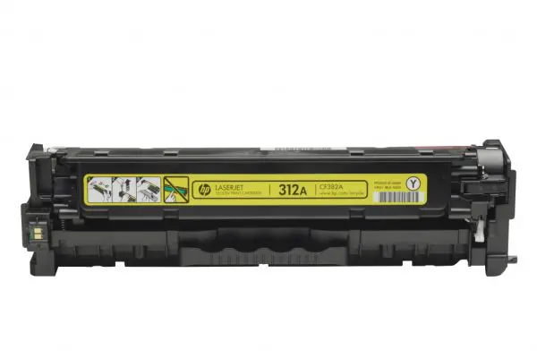 HP 312A Yellow LaserJet Toner Cartridge