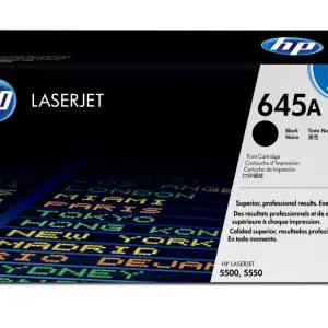 HP 645A Black Original LaserJet Toner Cartridge