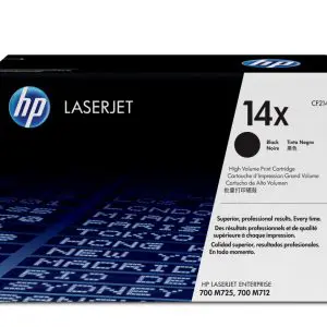 HP 14X High Yield Black Original LaserJet Toner Cartridge
