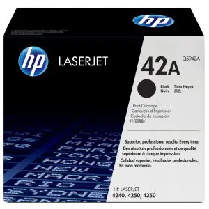 HP 42A Black Original LaserJet Toner Cartridge