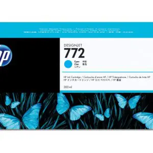 HP 772 300-ml Cyan DesignJet Ink Cartridge