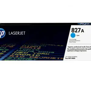 HP 827A Cyan Original LaserJet Toner Cartridge