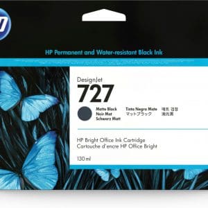HP 727 130-ml Matte Black DesignJet Ink Cartridge