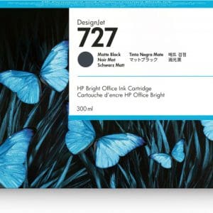 HP 727 300-ml Matte Black DesignJet Ink Cartridge