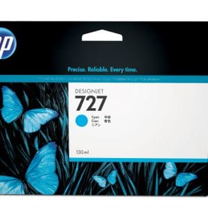 HP 727 130-ml Cyan DesignJet Ink Cartridge